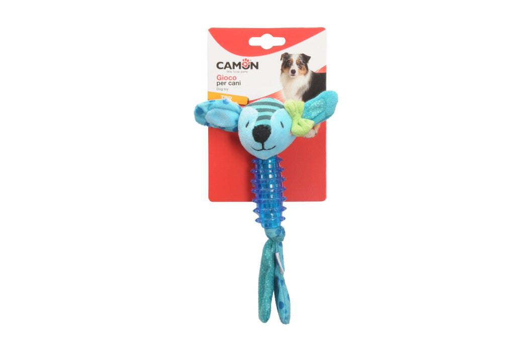 Camon Gioco per cani - animaletti con corpo in TPR e squeaker - AH435 Camon Gioco per cani - animaletti con corpo in TPR e squeaker - AH435